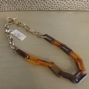 Brand New Tortoise Color Link Necklace!